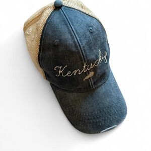 Women’s Distressed Kentucky Trucker Hat